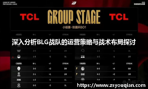 深入分析BLG战队的运营策略与战术布局探讨